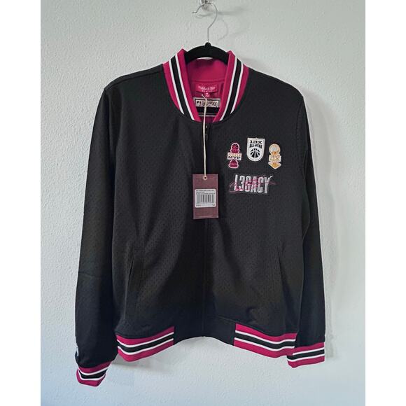 NBA Mitchell & Ness Miami Heat Womens Wade Legacy Sweater/Jacket - Medium - Picture 2 of 8